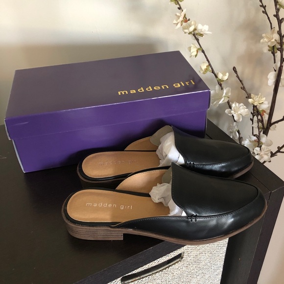 Madden Girl Grandie Women's Black Pari Mules - Picture 5 of 5